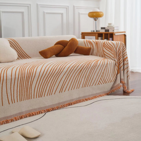[¡Llevá 2 Pagá 1!] Funda para Sofá Clara(Calidad y Comodidad para tu Hogar) + 2 REGALOS: 2 Fundas para Almohadones