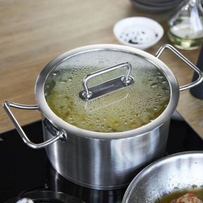 [Llevá 2 Pagá 1] Olla Cocina Real en Acero Inoxidable Premium Antiadherente con Revestimiento Triplo + REGALO: Kit de Utensilios de Cocina