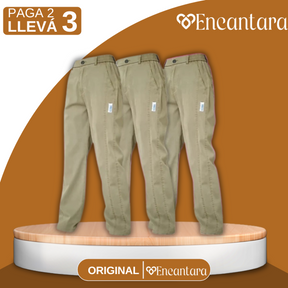 [Paga 2, Llévate 3] Pantalones Aurora de Seda Fría y Poliéster