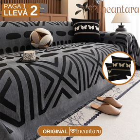 [Lleva 2 y Paga 1] Funda para Sofá (Calidad y Comodidad para tu Hogar) +2 REGALOS: 2 Fundas para Cojines