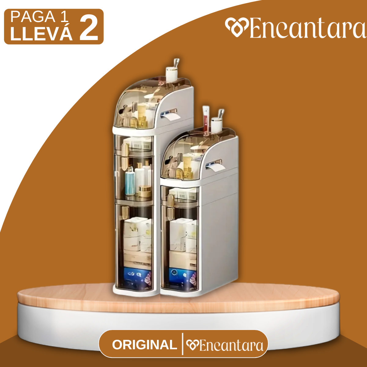 [Llévate 2 y paga 1] Organizador de Baño Multifuncional de 4 Niveles